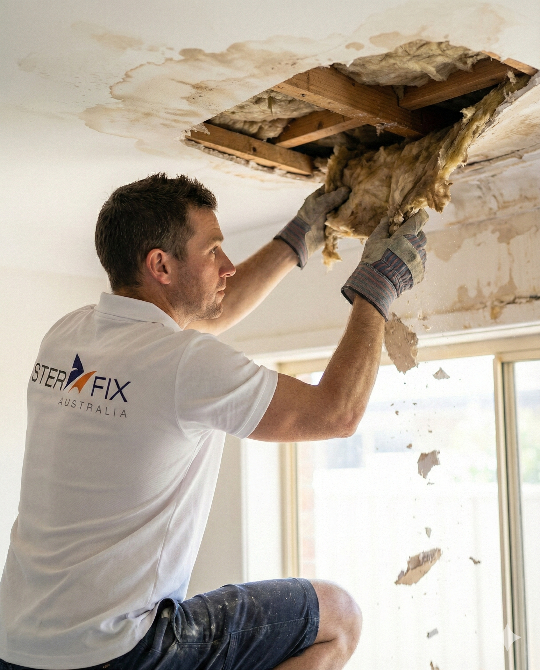 Water Damaged Ceiling Repairs
