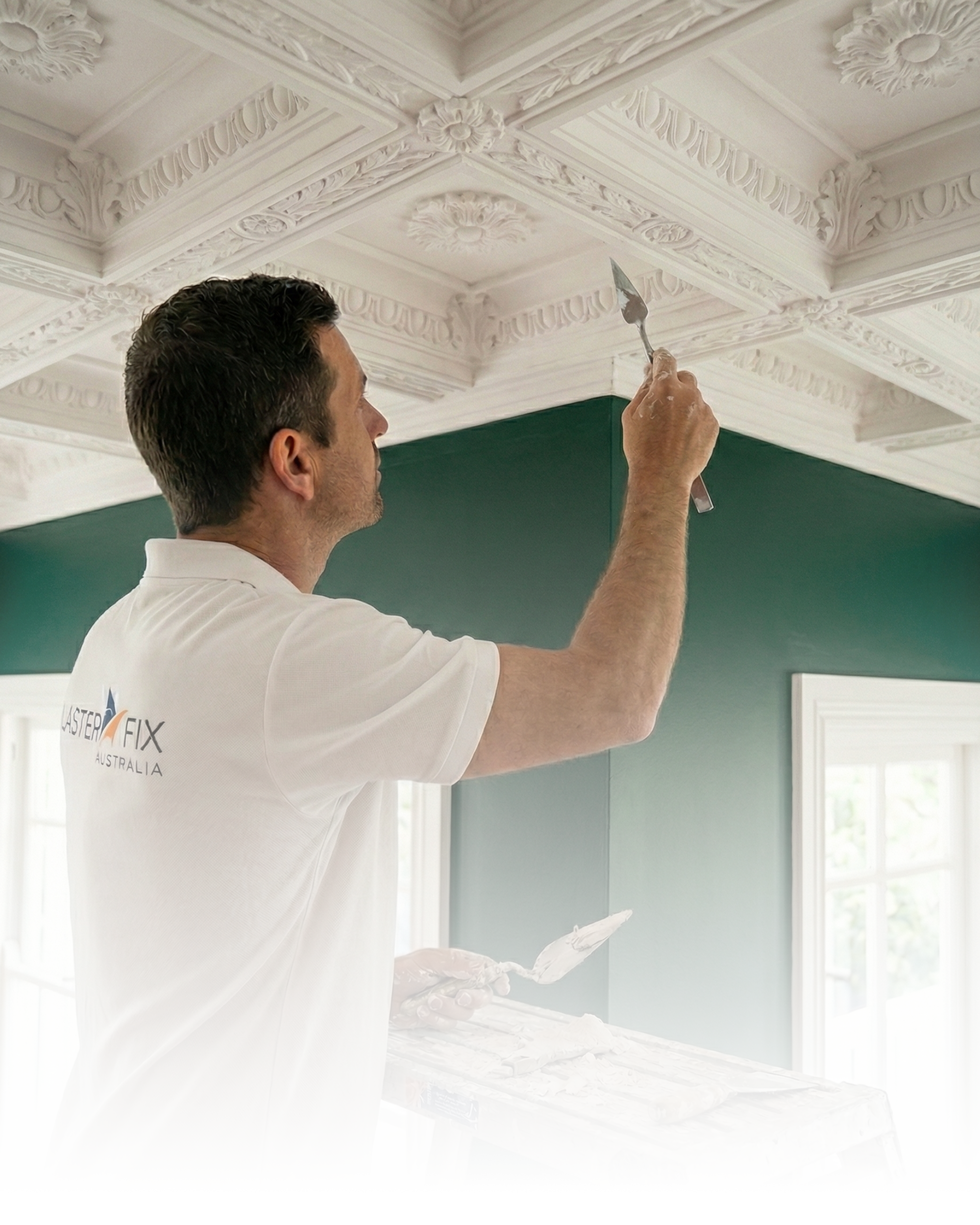 Ornate Ceiling Installation